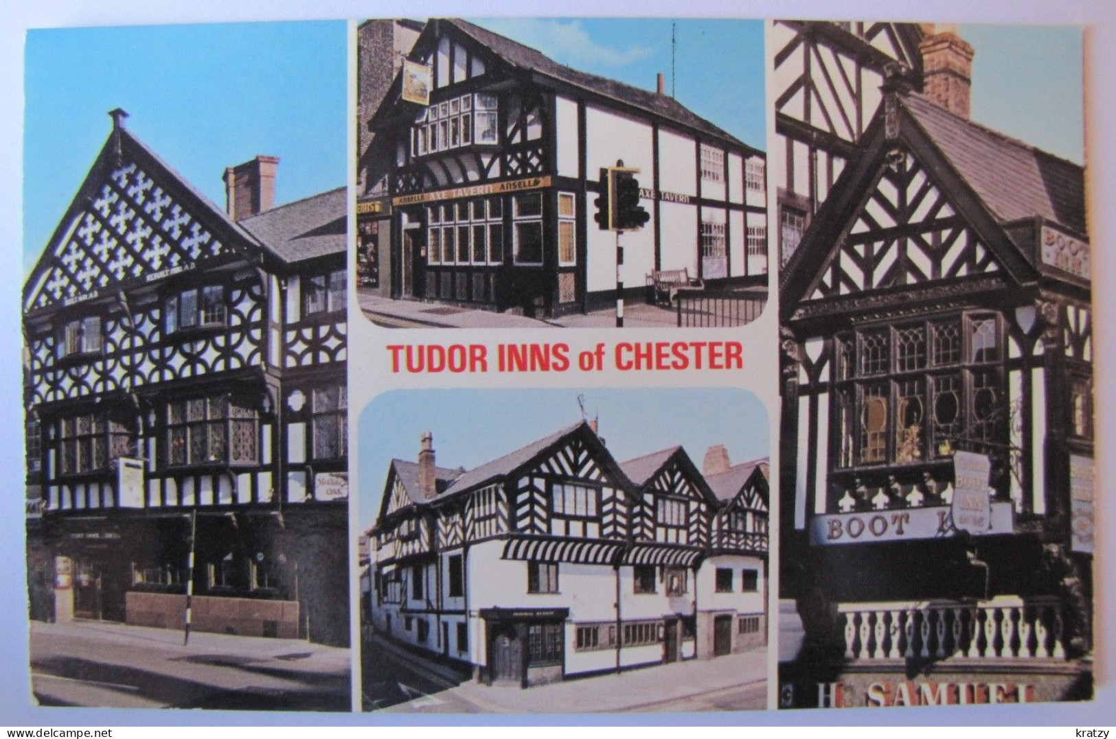 ROYAUME-UNI - ANGLETERRE - CHESHIRE - CHESTER - Tudor Inns Of Chester - Chester