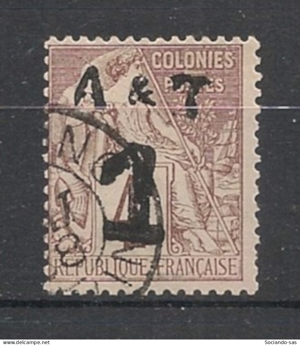 ANNAM ET TONKIN - 1888 - N°YT. 2 - Type Alphée Dubois 1 Sur 4c Lilas - Oblitéré / Used - Ungebraucht