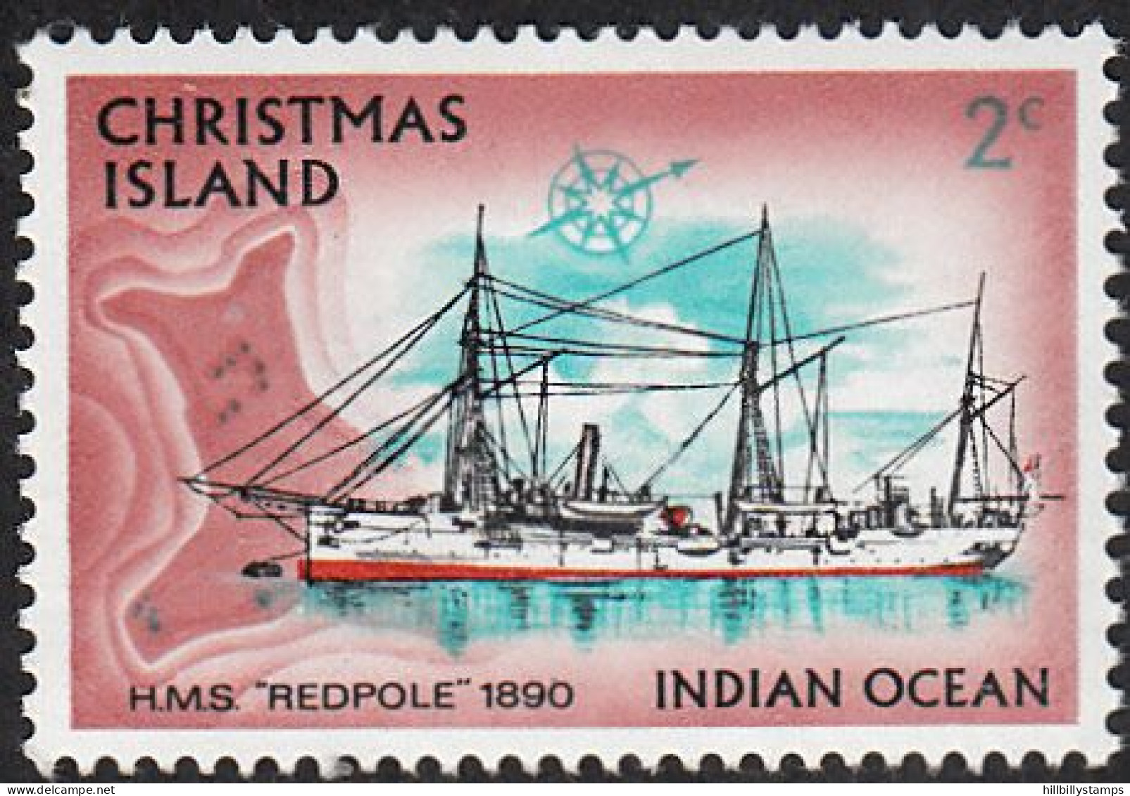 CHRISTMAS  ISLANDS  SCOTT NO 40   MNH   YEAR 1972 - Christmas Island