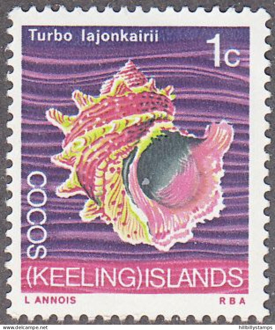 COCOS ISLANDS  SCOTT NO 8   MNH   YEAR 1969 - Cocos (Keeling) Islands