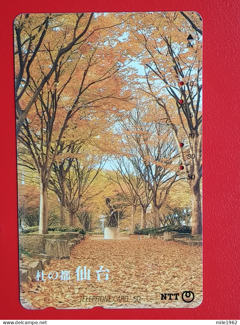 T-107 - JAPAN -JAPON, NIPON, TELECARD, PHONECARD NTT JP- 411-050 - Japon