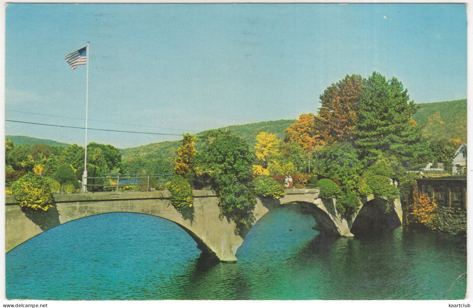 On The Mohawk Trail - The Bridge Of Flowers, Shelburne Falls, Massachusetts - (MA, USA) - Springfield