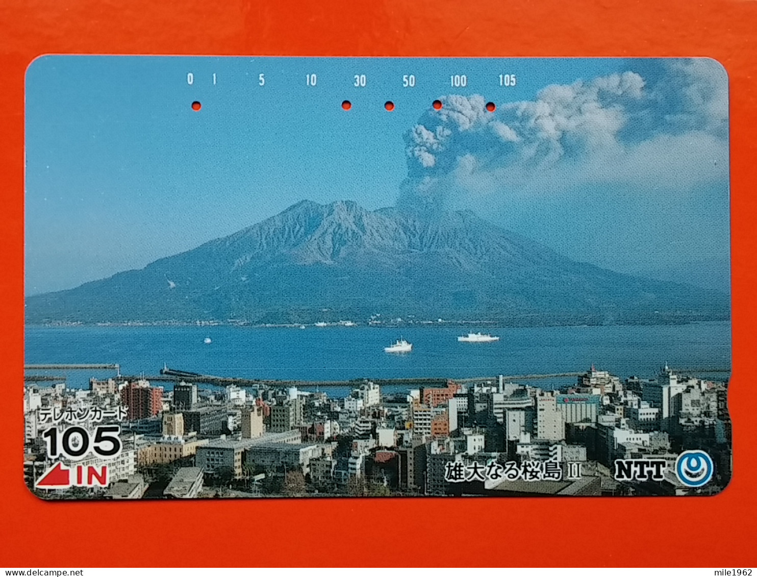 T-119 - JAPAN -JAPON, NIPON, TELECARD, PHONECARD NTT JP- 390-135 - Japon