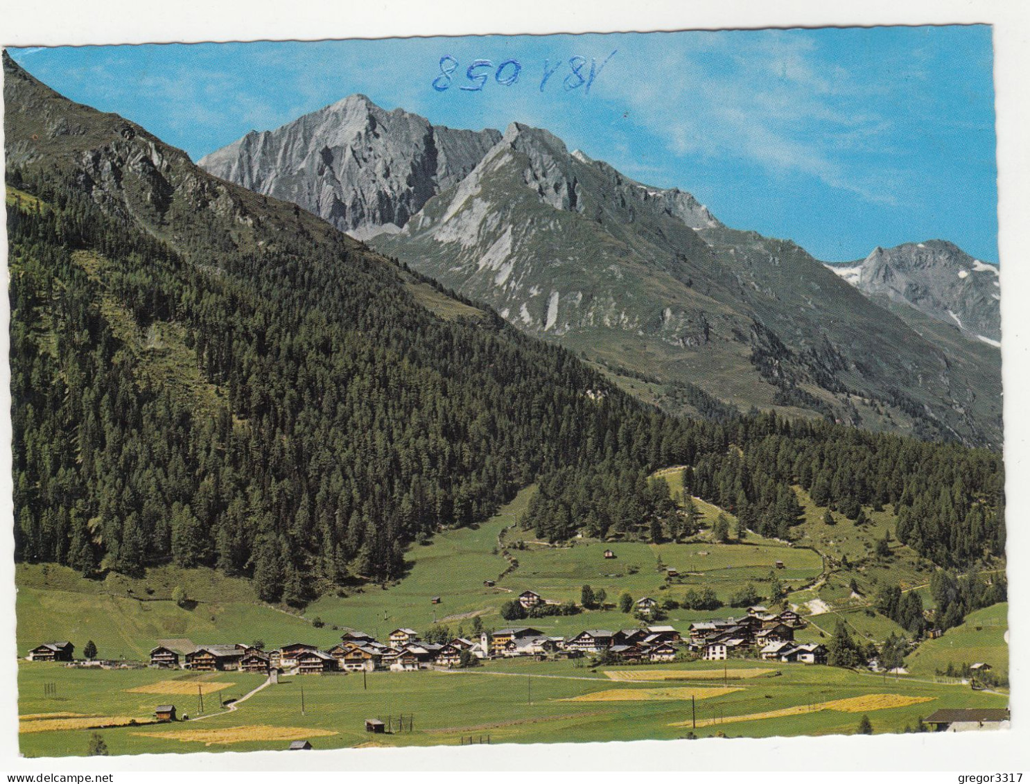 E2584) Glocknerdorf KALS - GROßDORF - Gegen Muntanitz - Osttirol - - Kals