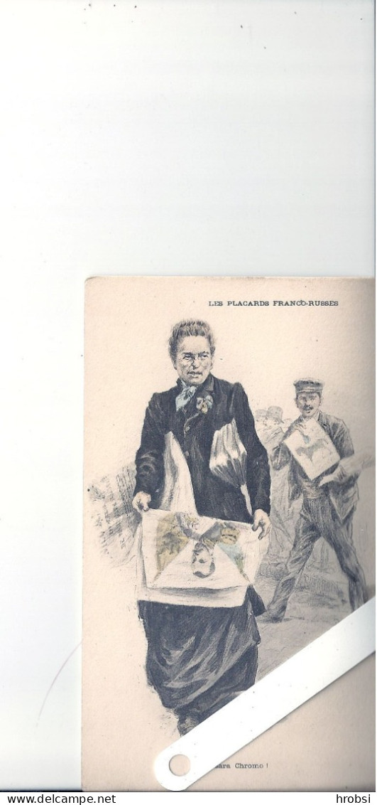 Illustrateur Kauffmann Paul, Métiers   Les Placards Franco-russes, Bodje  Sara Chromo ! - Kauffmann, Paul