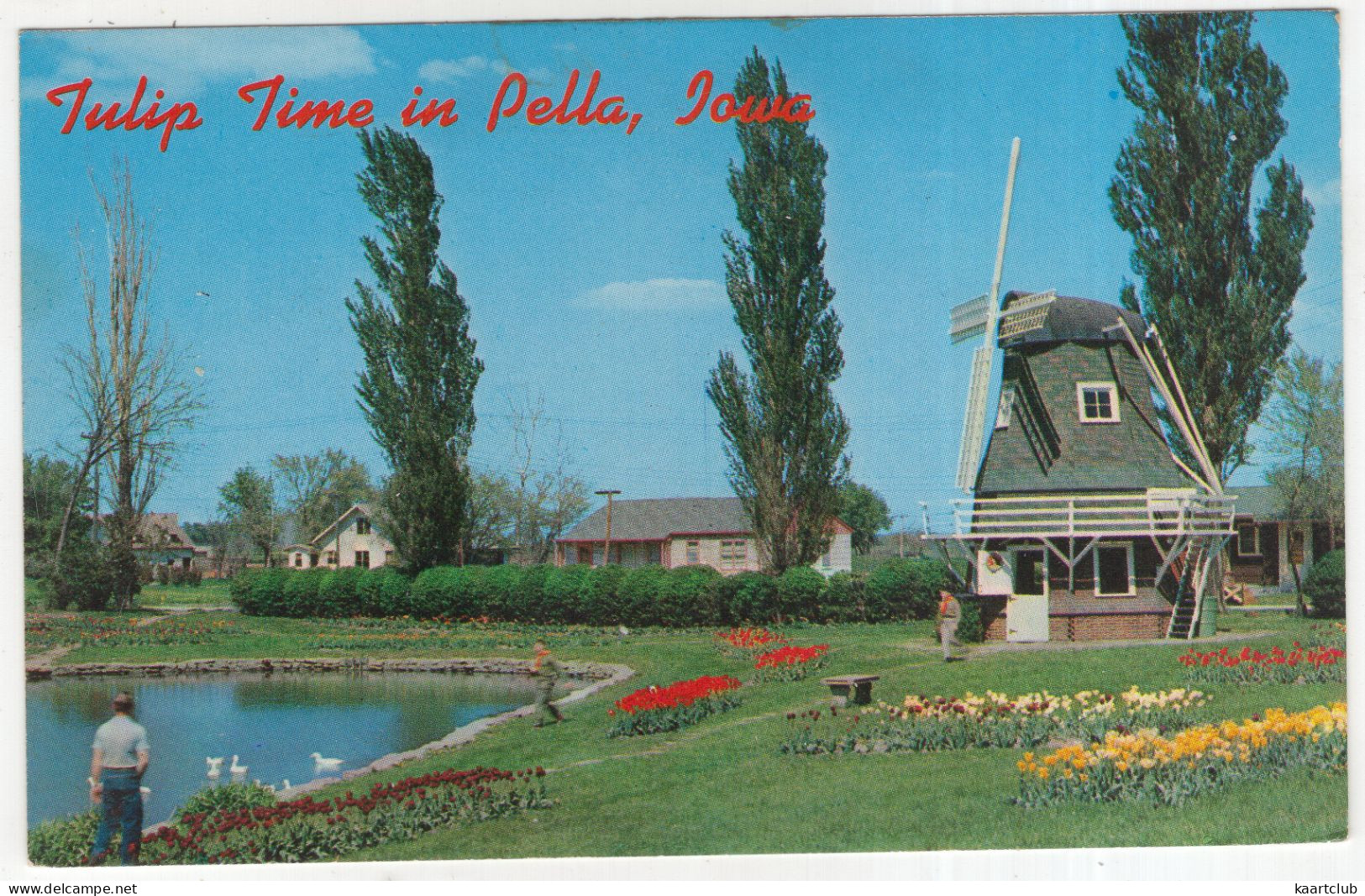 Tulip Time In Pella, Iowa  - (IA, USA) - 1978 - Windmill - Otros & Sin Clasificación