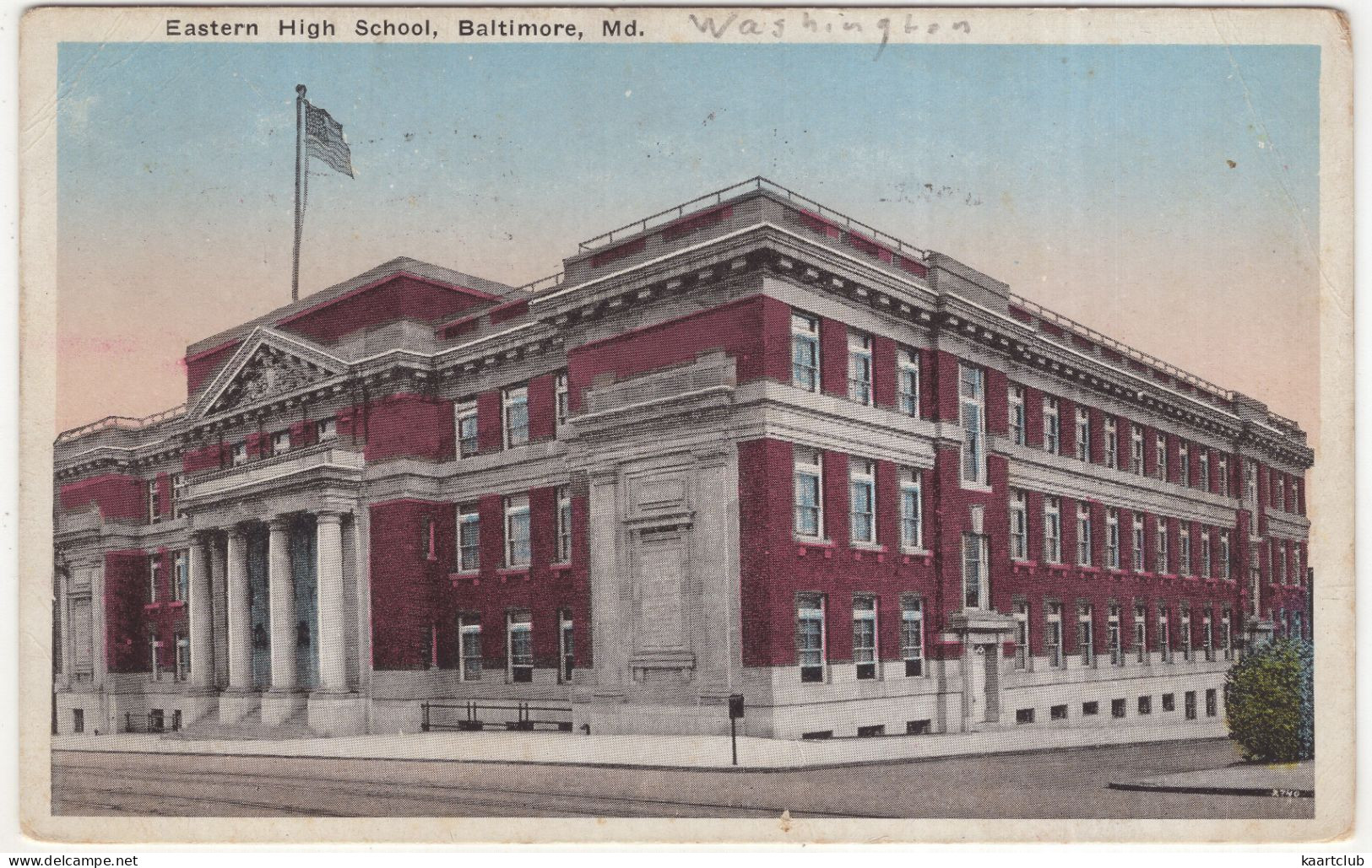 Eastern High School, Baltimore, Md.  - (MD, USA) - 1919 - Baltimore