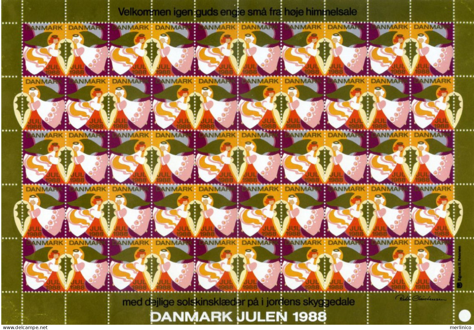 Denmark, Julen, - Blocks & Kleinbögen