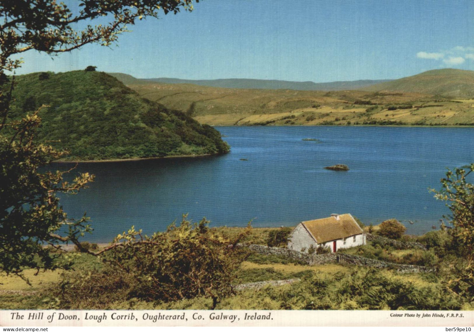 IRLANDE GALWAY THE HILL OF DOON LOUGH CORRIB OUGHTERARD - Galway