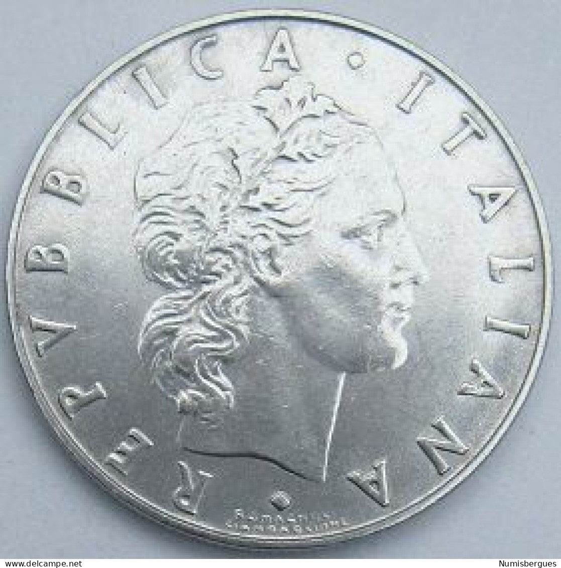 Pièce De Monnaie 50 Lire 1955 - 50 Lire