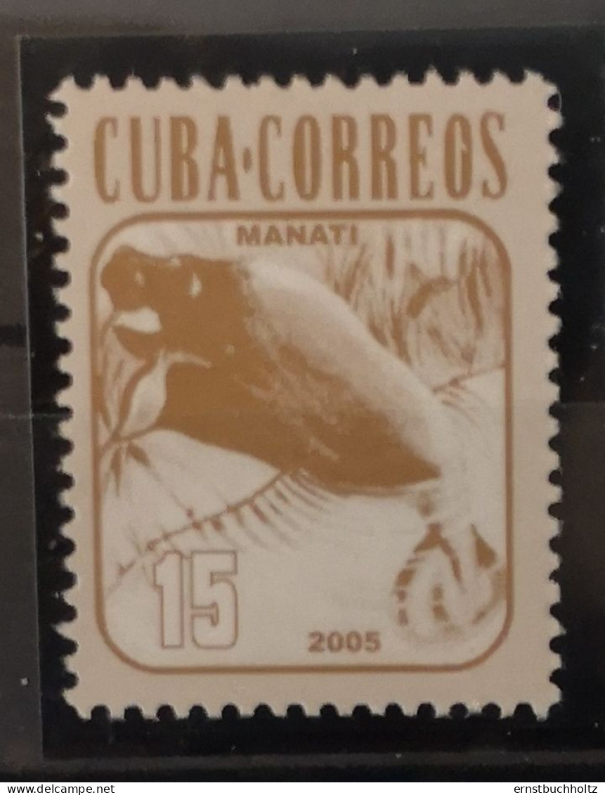 Kubana 2005 4v Fauna Nur 1v Dugong Von 4v Im Angebot - Unused Stamps