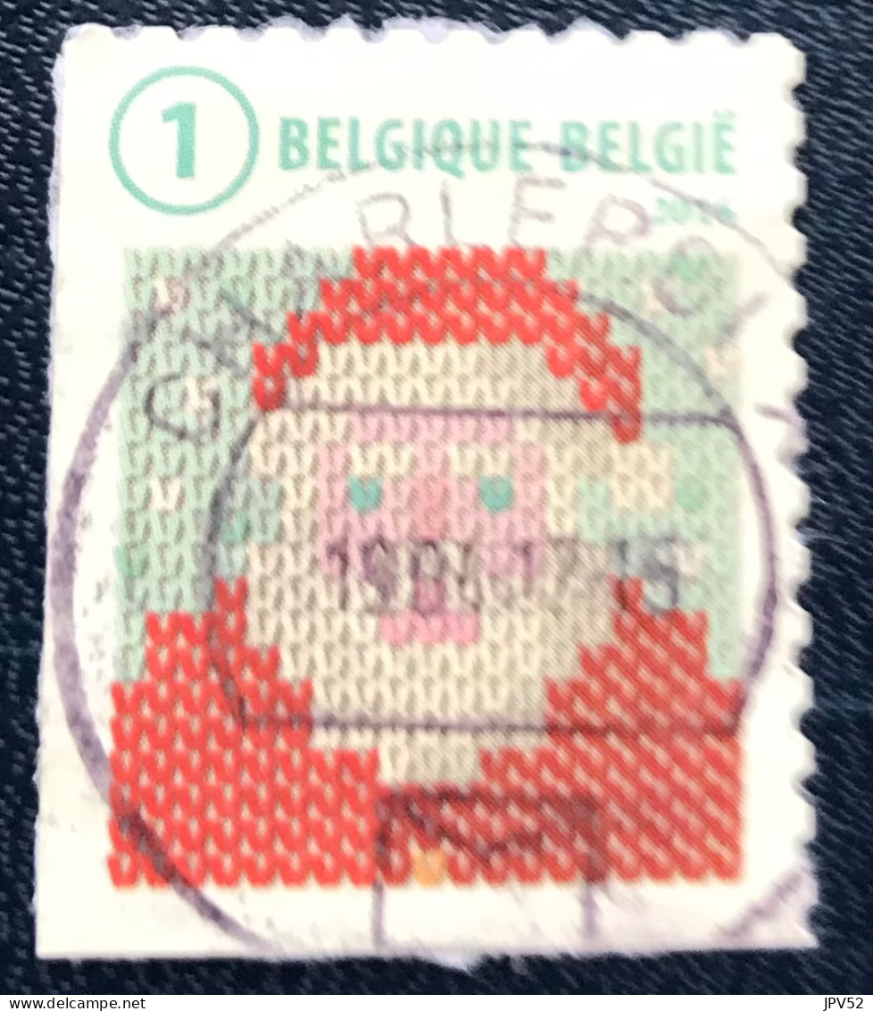 België - Belgique - C2/47 - 2016 - (°)used - Michel 4699 EI - Hartelijke Wensen - CHARLEROI - Oblitérés