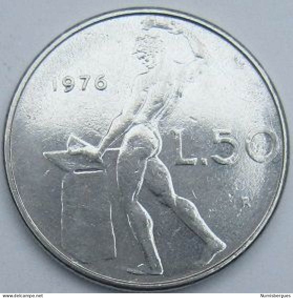 Pièce De Monnaie 50 Lire 1976 - 50 Lire