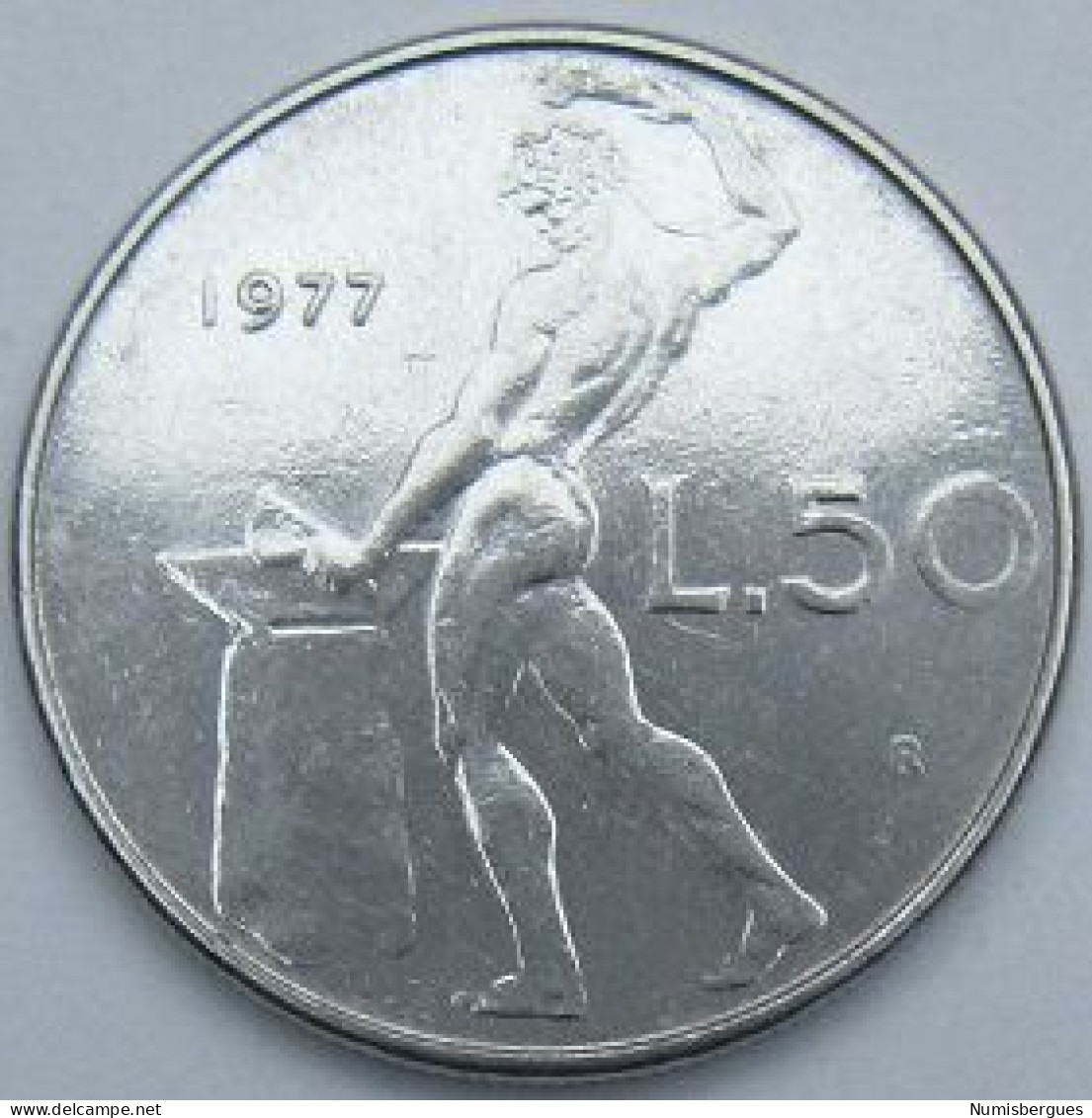 Pièce De Monnaie 50 Lire 1977 - 50 Lire