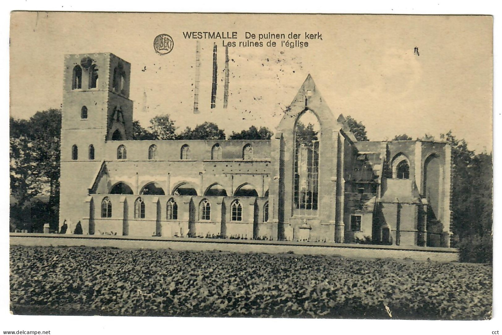 Westmalle  Malle   De Puinen Der Kerk  Les Ruines De L'église - Malle