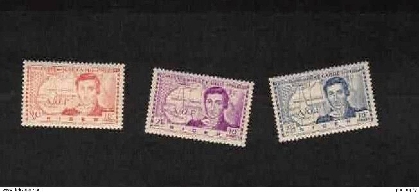 YT N° 64* à 66* - René Caillié - Unused Stamps