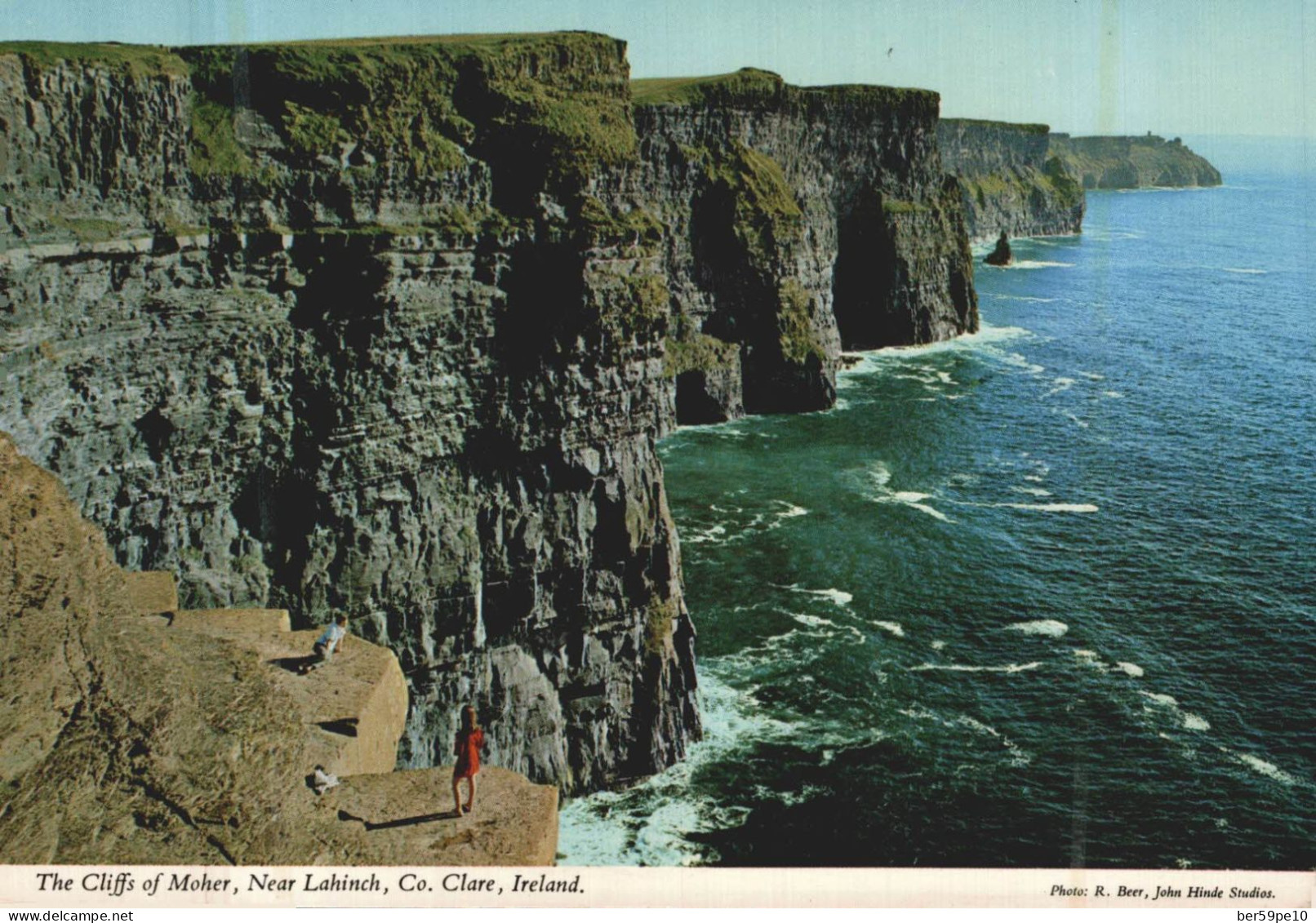 IRLANDE  CLARE THE CLIFFS OF MOHER NEAR LAHINCH - Clare