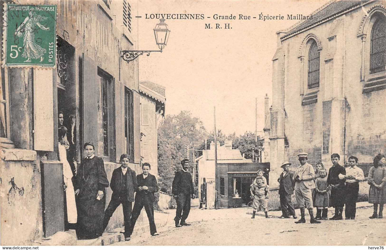 LOUVECIENNES - Grande Rue - Epicerie Maillard - Louveciennes
