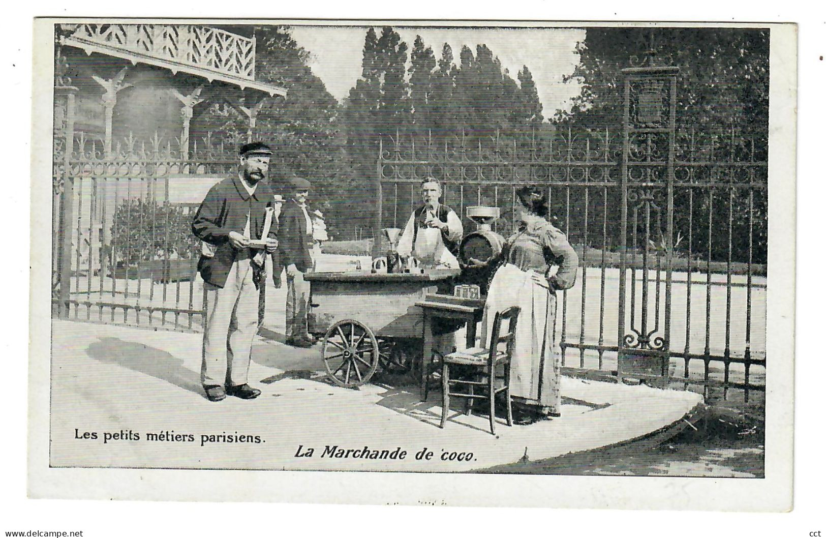 Paris   Les Petits Métiers Parisiens   La Marchande De Coco - Petits Métiers à Paris