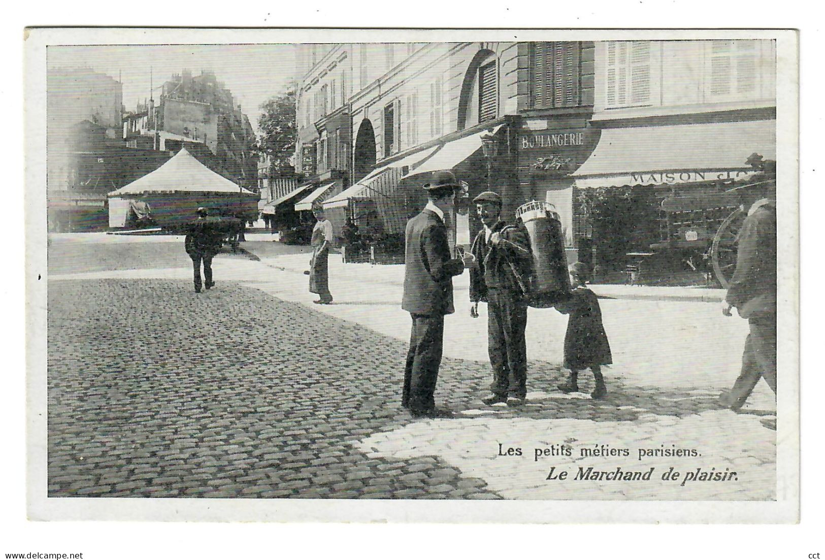 Paris   Les Petits Métiers Parisiens   Le Marchand De Plaisir - Petits Métiers à Paris