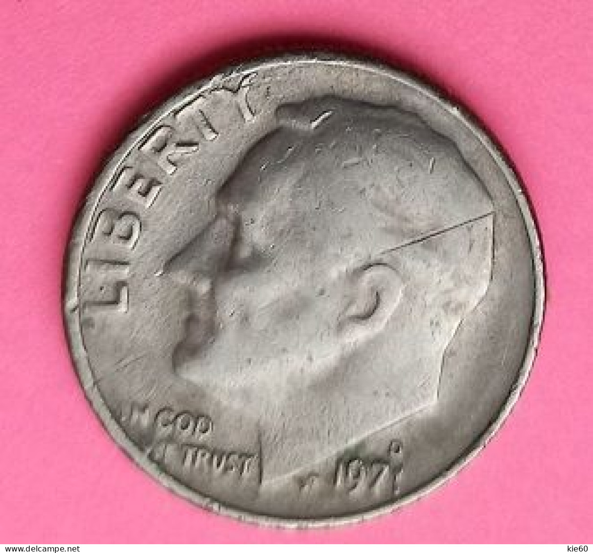 United States  - 1971 -  1 Dime  - KM195a - 1946-...: Roosevelt