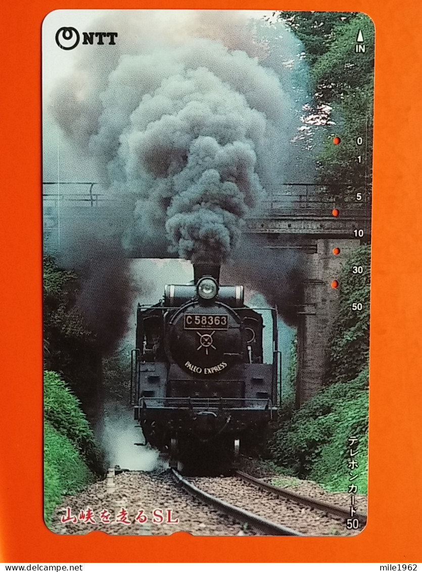 T-152 - JAPAN -JAPON, NIPON, TELECARD, PHONECARD, Railway Train, NTT JP 251-374 - Japon