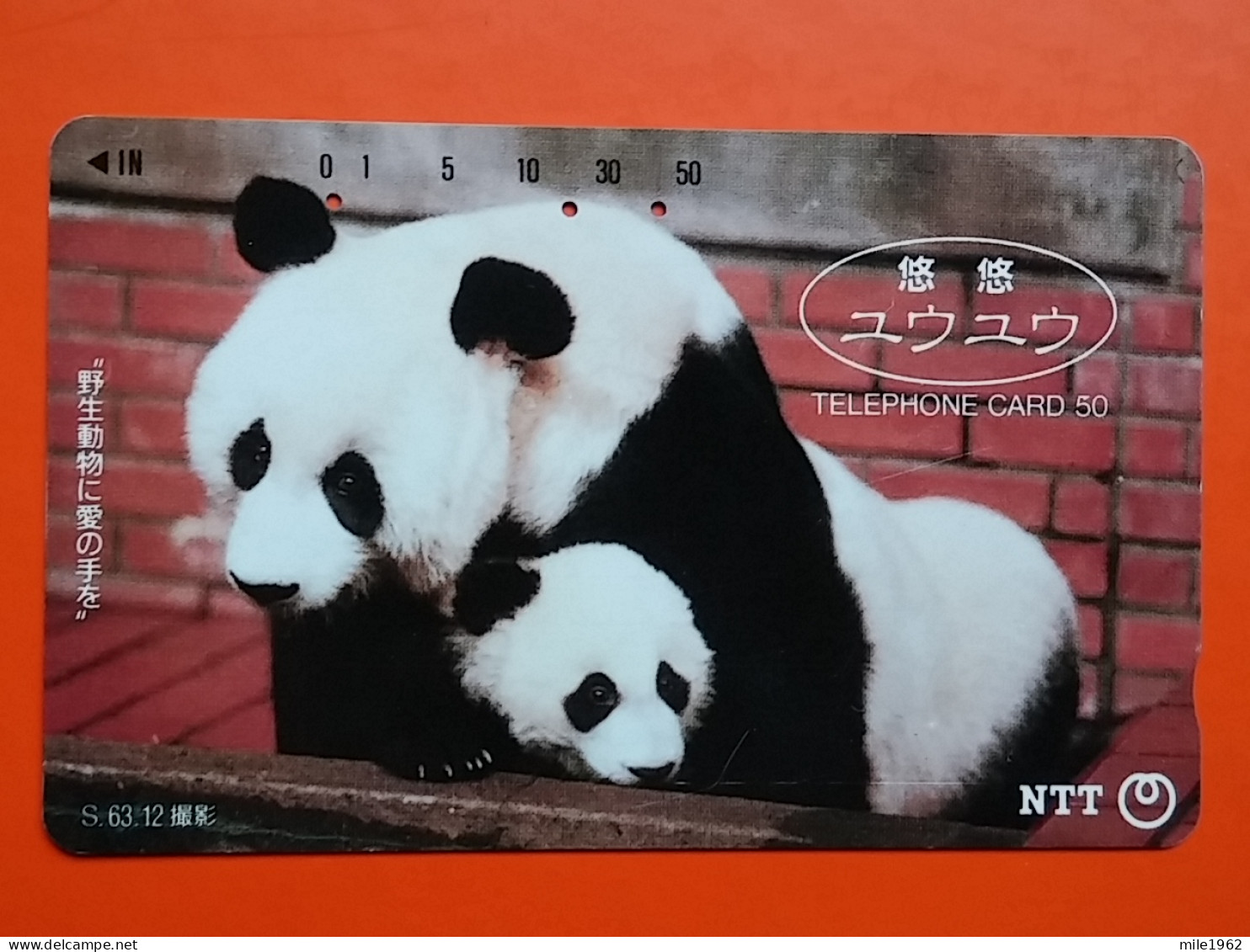 T-154 - JAPAN -JAPON, NIPON, TELECARD, PHONECARD, NTT JP 230-152, Bear, Ours - Japon