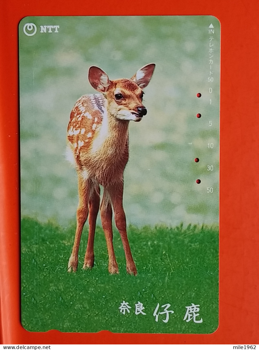 T-157 - JAPAN -JAPON, NIPON, TELECARD, PHONECARD, NTT JP 331-425, Roe Deer - Japan