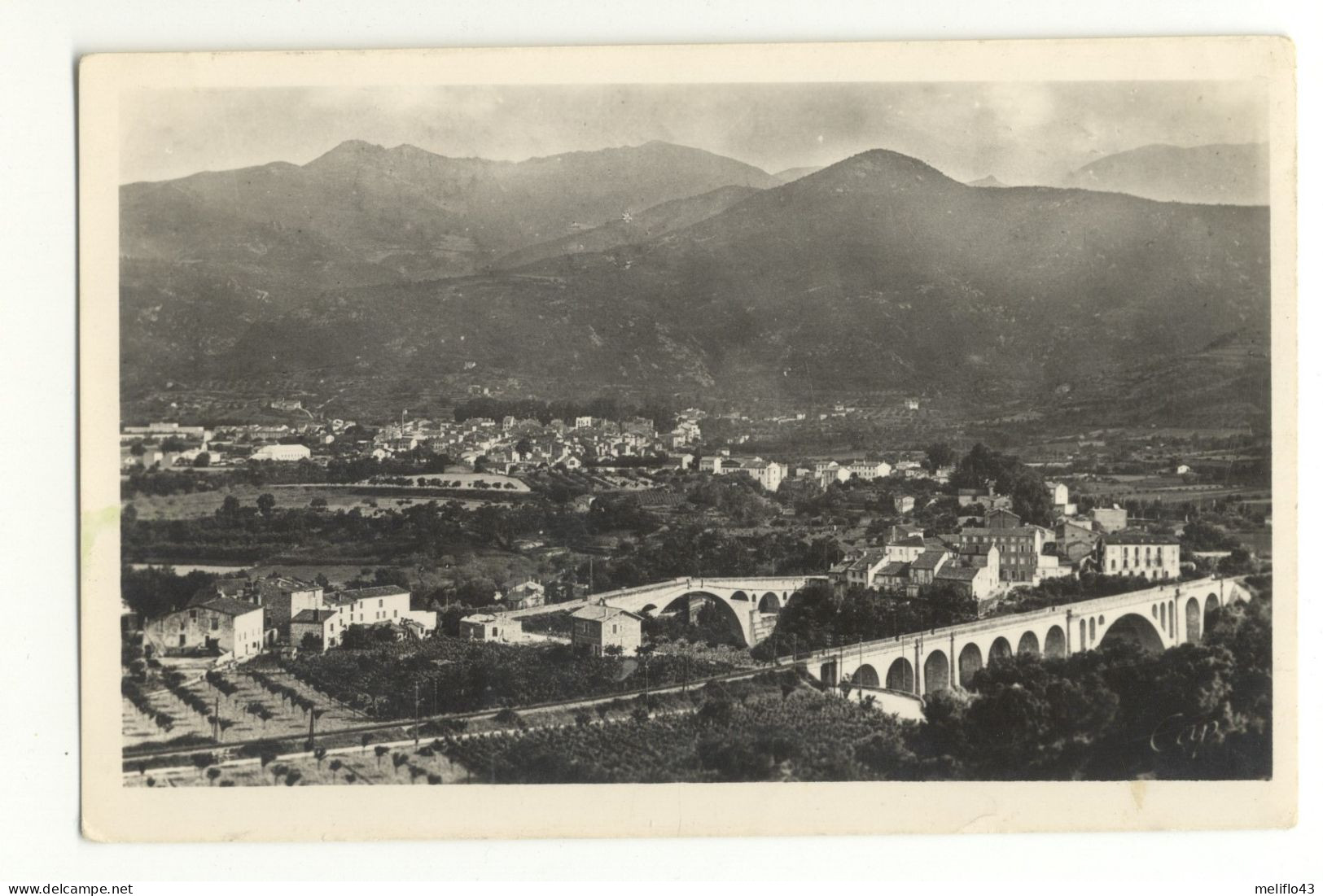 66/CPSM - Céret - Vue Générale - Ceret