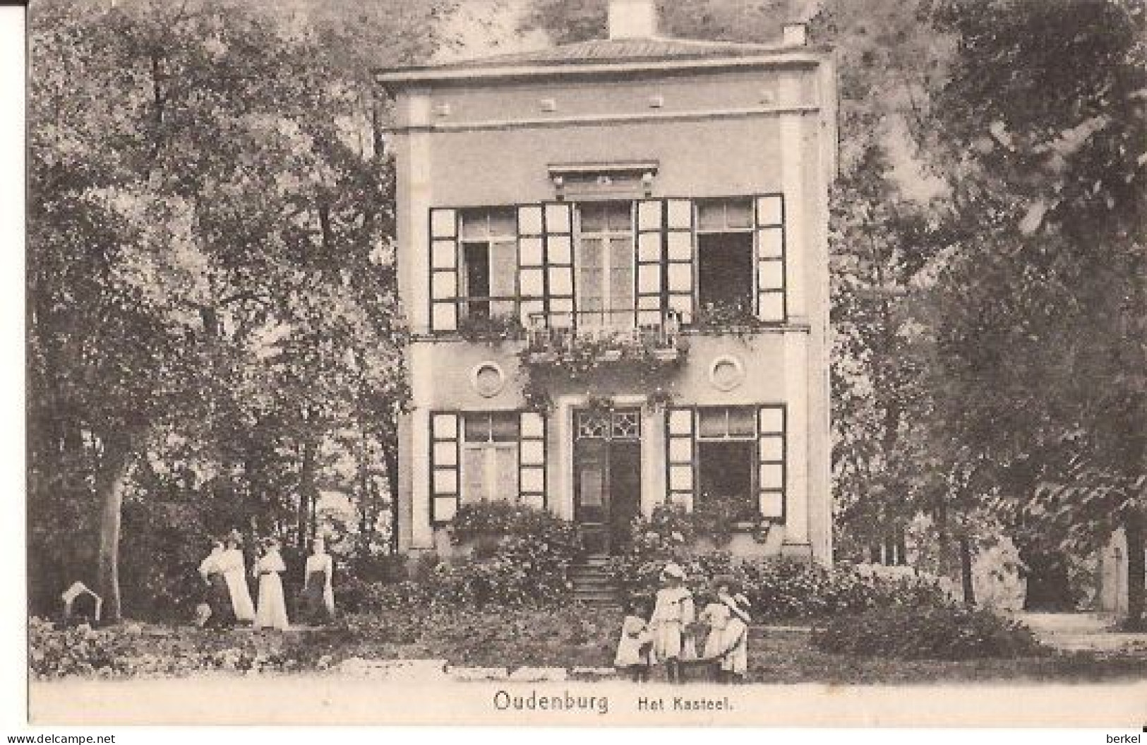 OUDENBURG Het KASTEEL FELDPOST 1917 Geen Uitgever 1138 D2 - Oudenburg