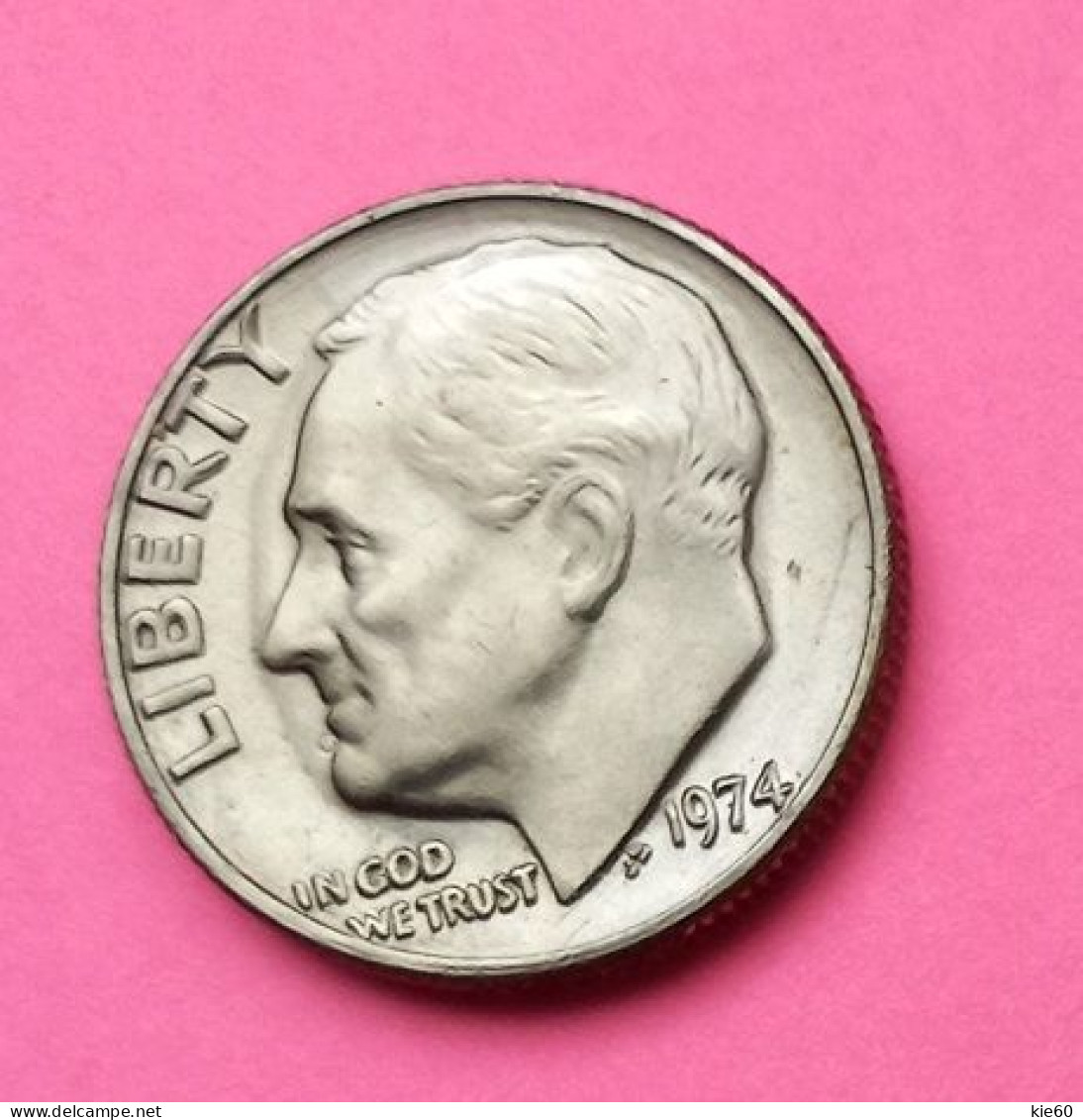 United States  - 1974 -  1 Dime  - KM195a - 1946-...: Roosevelt