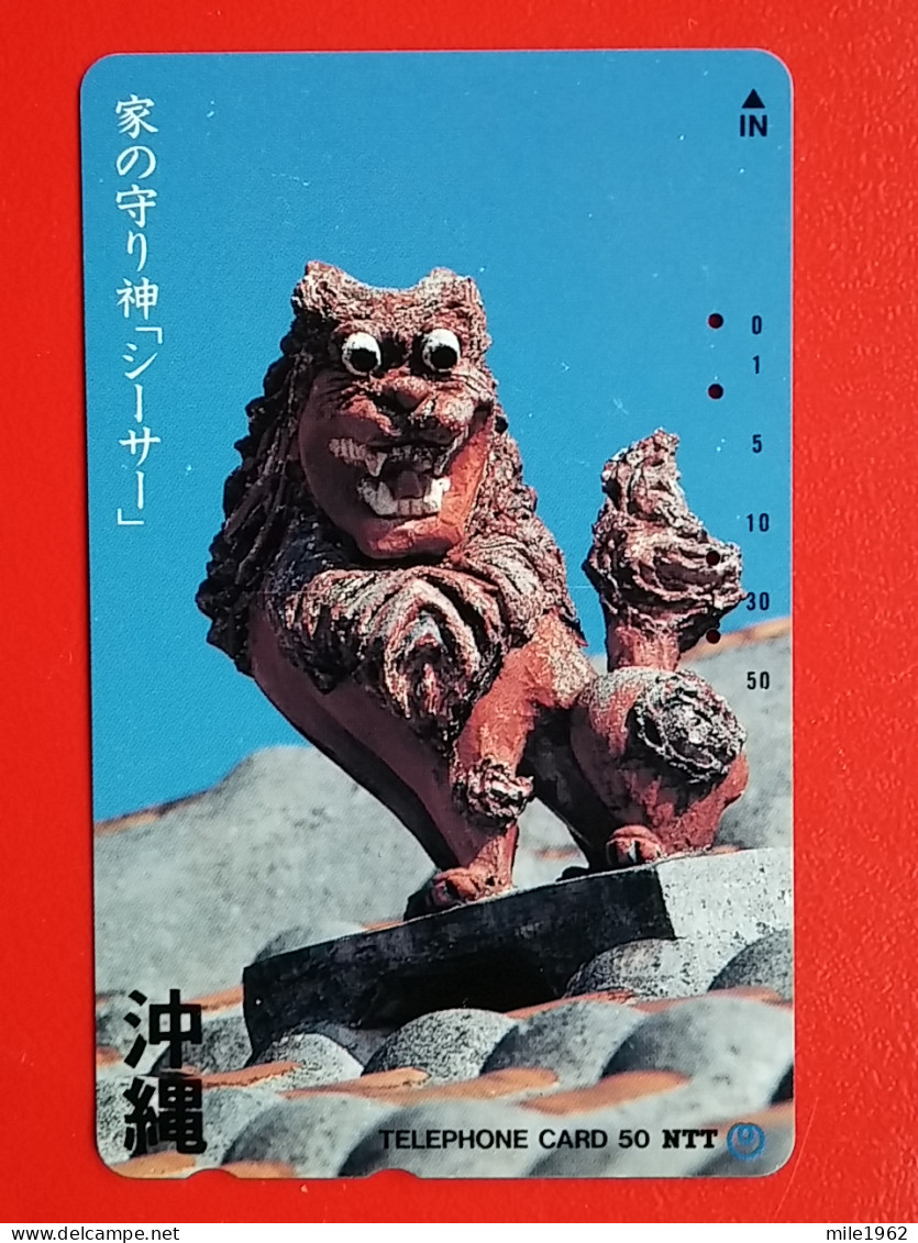 T-167 - JAPAN -JAPON, NIPON, TELECARD, PHONECARD, Animal,  NTT JP 391-199 - Japon