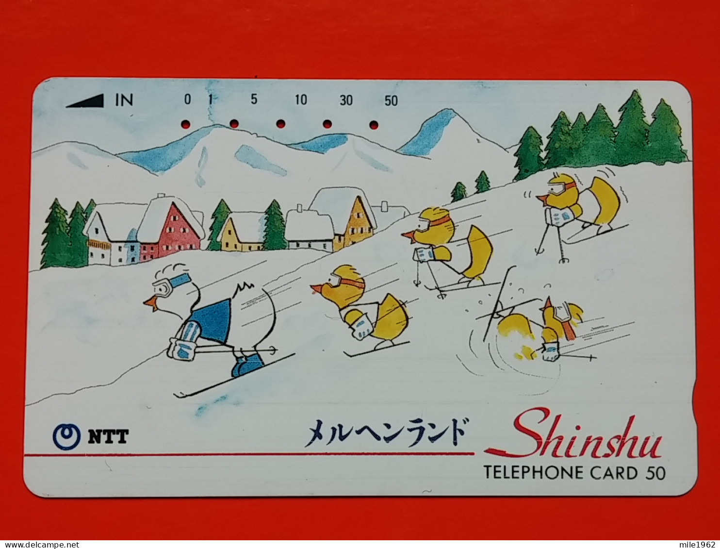 T-167 - JAPAN -JAPON, NIPON, TELECARD, PHONECARD, Animal,  NTT JP 270-214 Duck - Other & Unclassified