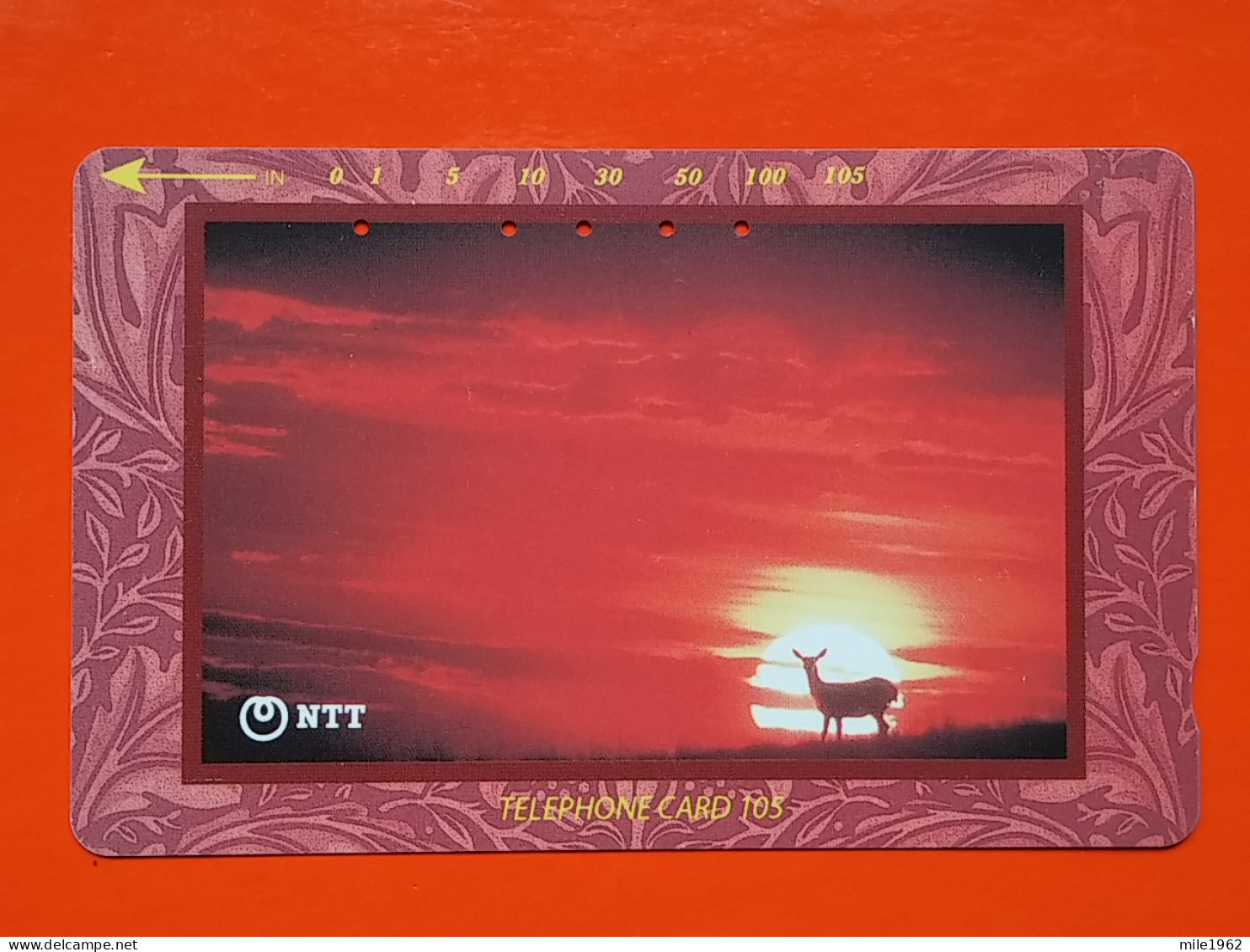 T-168 - JAPAN -JAPON, NIPON, TELECARD, PHONECARD, Animal,  NTT JP 231-218 - Altri & Non Classificati