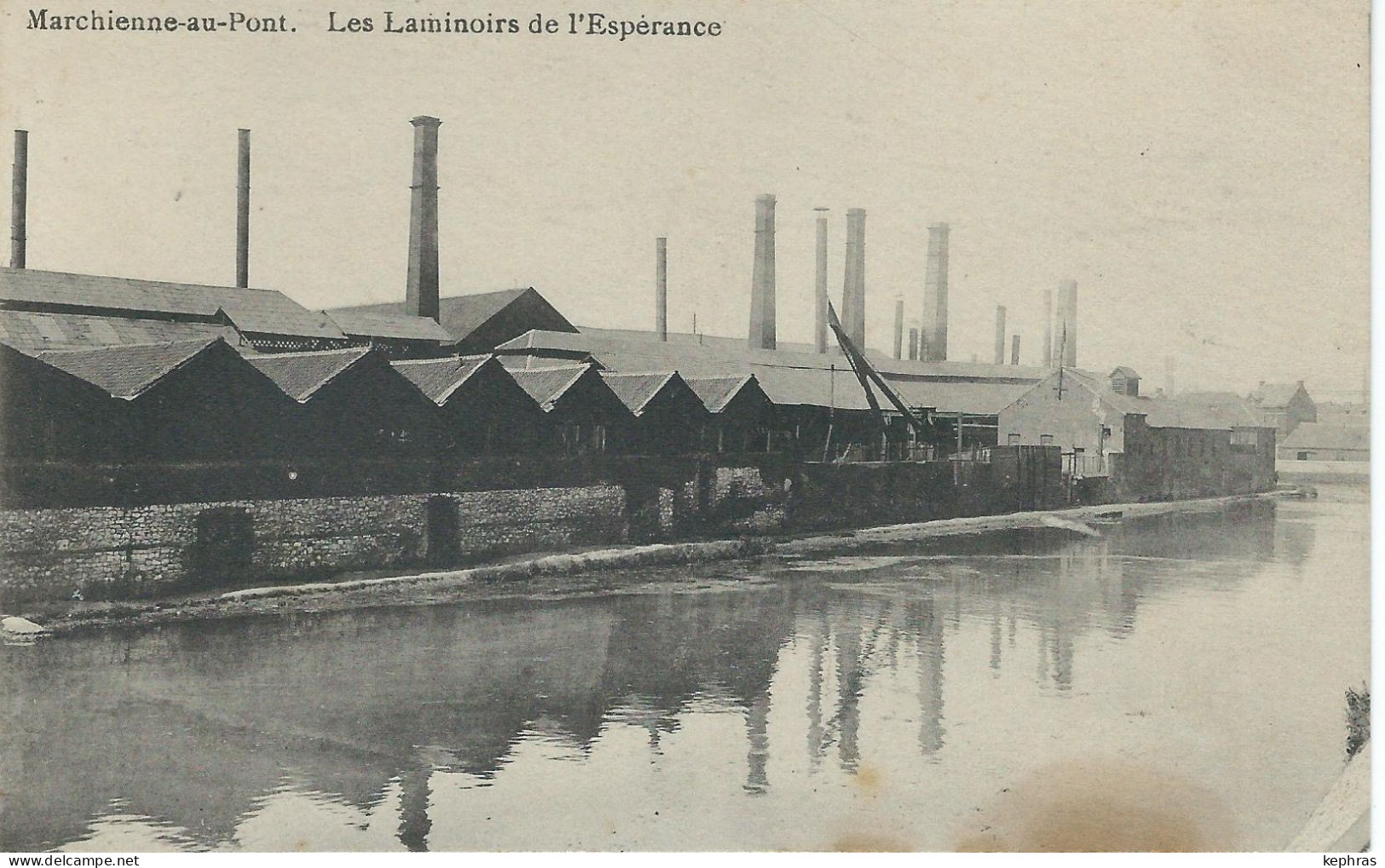 MARCHIENNE-AU-PONT : Les Laminoirs De L'Espérance - RARE CPA - Charleroi