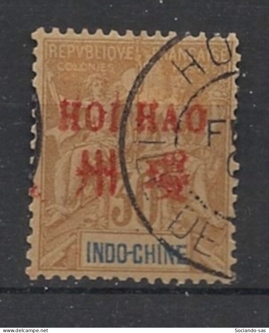 HOI-HAO - 1901 - N°YT. 10 - Type Groupe 30c Brun - Oblitéré / Used - Usati