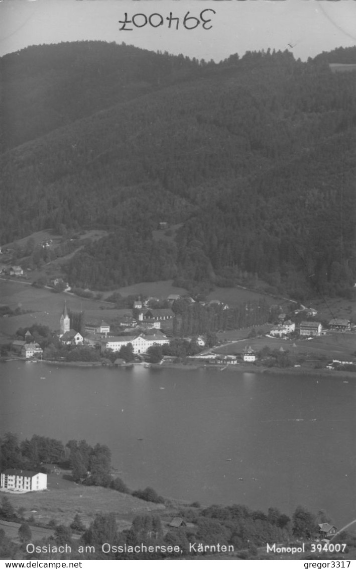 E2651) OSSIACH Am OSSIACHERSEE - Kärnten - Beide Seiten Vom See Zu Sehen - Einzelnes Haus Im Vordergrund ALT - Ossiachersee-Orte