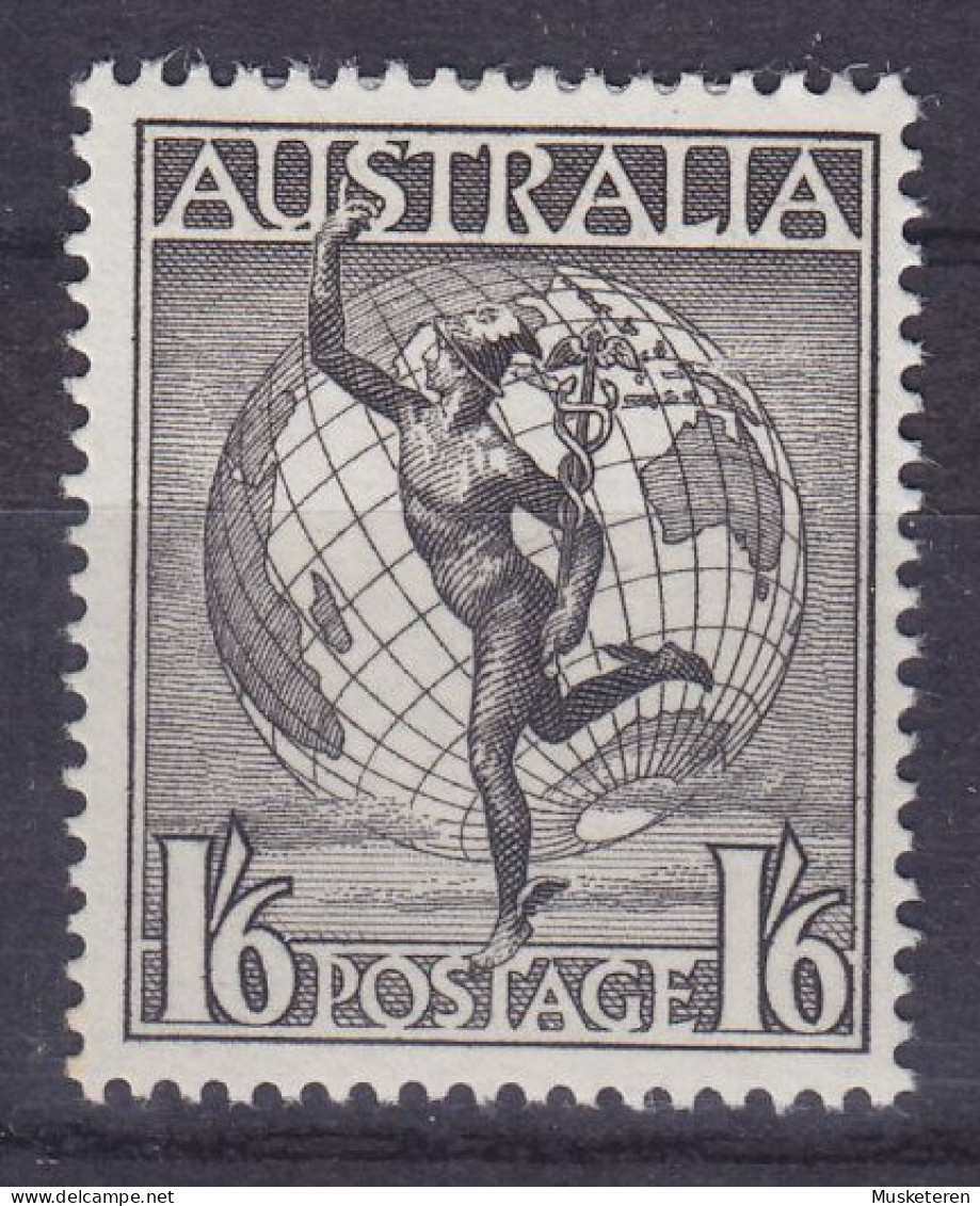 Australia 1956 Mi. 272, Hermes & Globe Erdkugel, MH* - Neufs