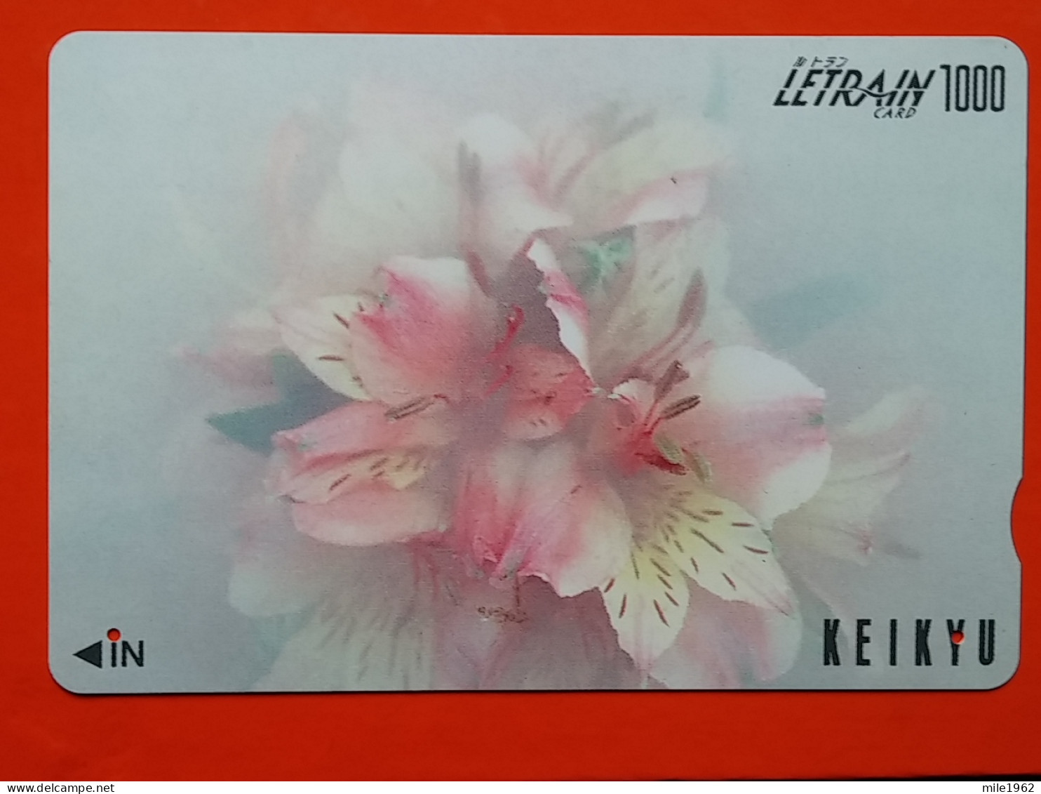 T-175 - JAPAN -JAPON, NIPON, Carte Prepayee - Flower, Fleur - Giappone