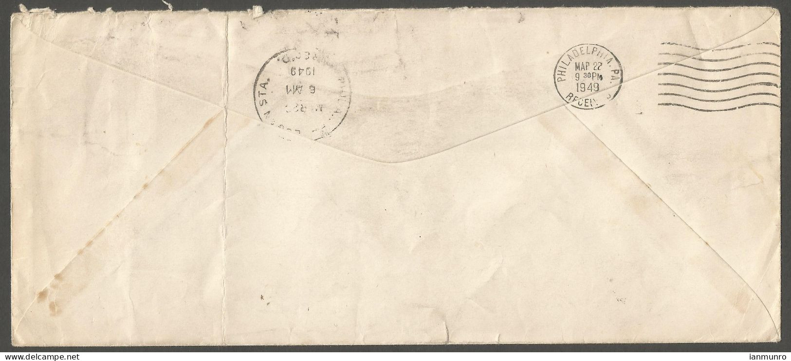 1949 St Regis Hotel Cover Special Delivery 17c War Multi Franking Winnipeg Manitoba - Storia Postale