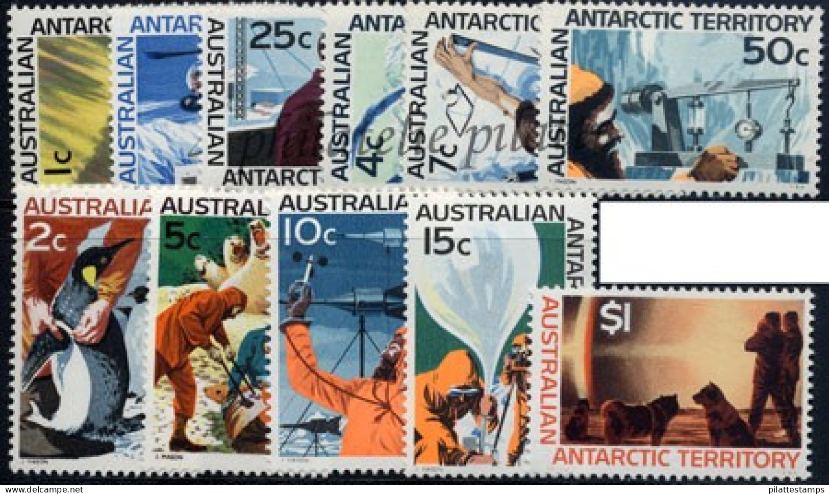 Antarctique Australien    8/18** - Altri & Non Classificati