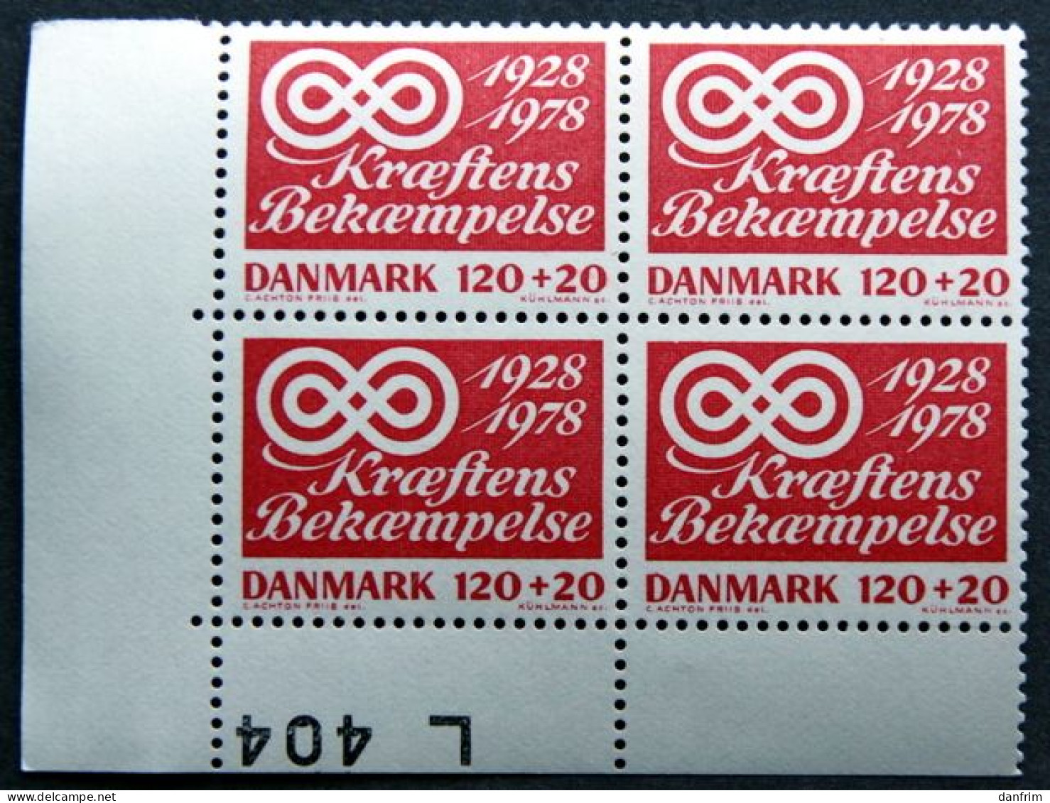 Denmark 1978  Cancer Society MiNr.672  MNH (**)  ( Lot Ks 1402  ) - Unused Stamps