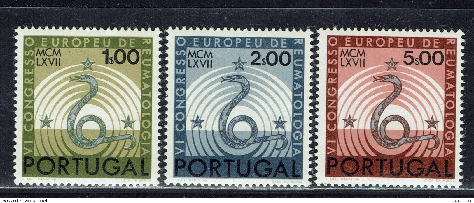 Portugal. 1967. N° 1021/1023** - Neufs