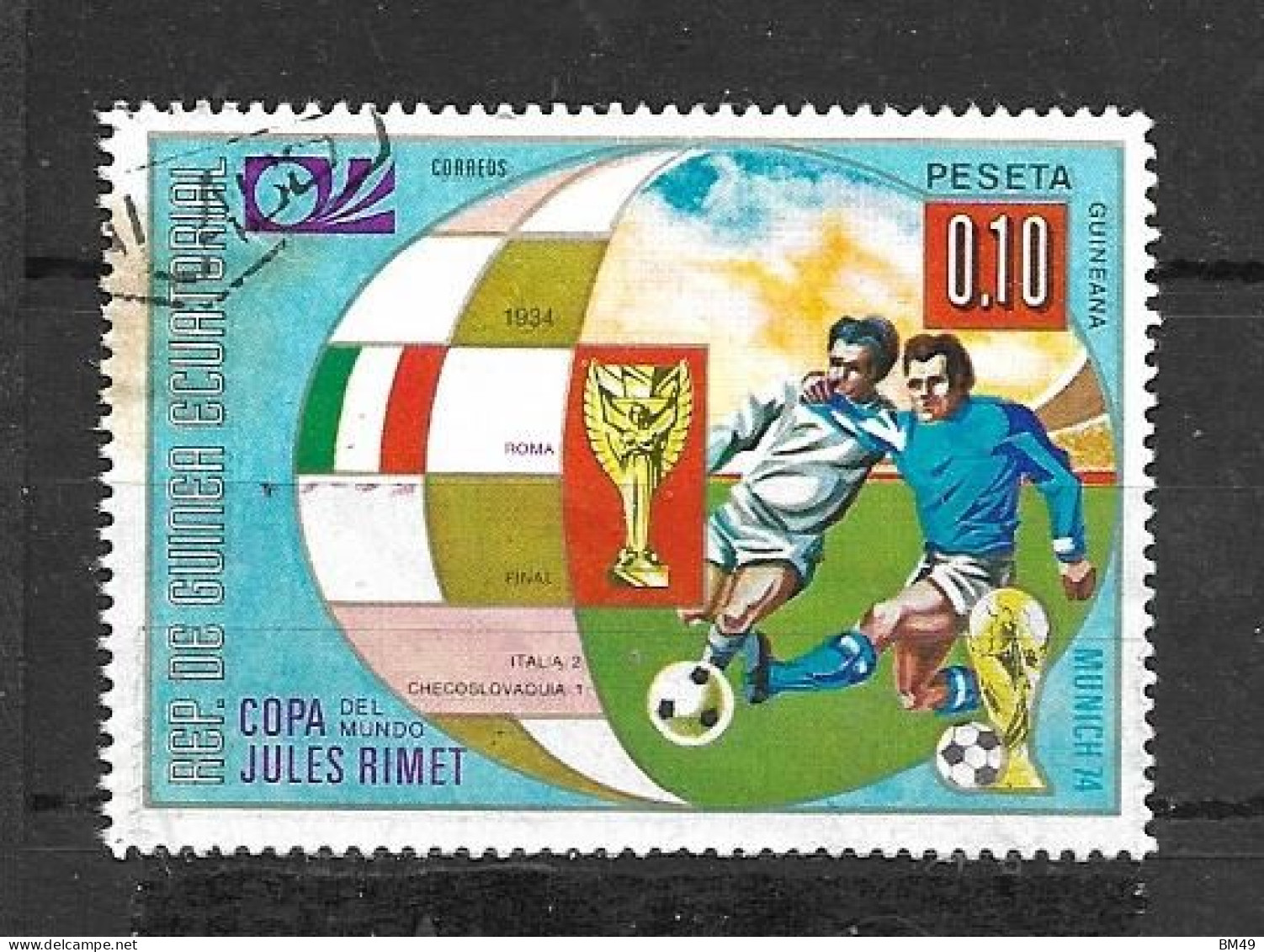 THEME COUPE Du Monde De Football   MUNICH 74      Oblitéré - 1970 – Mexico