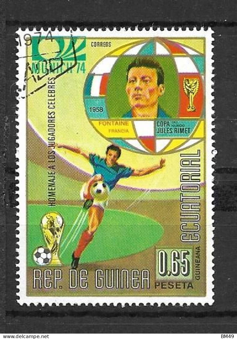 THEME COUPE Du Monde De Football   MUNICH 74      Oblitéré - 1970 – Mexique