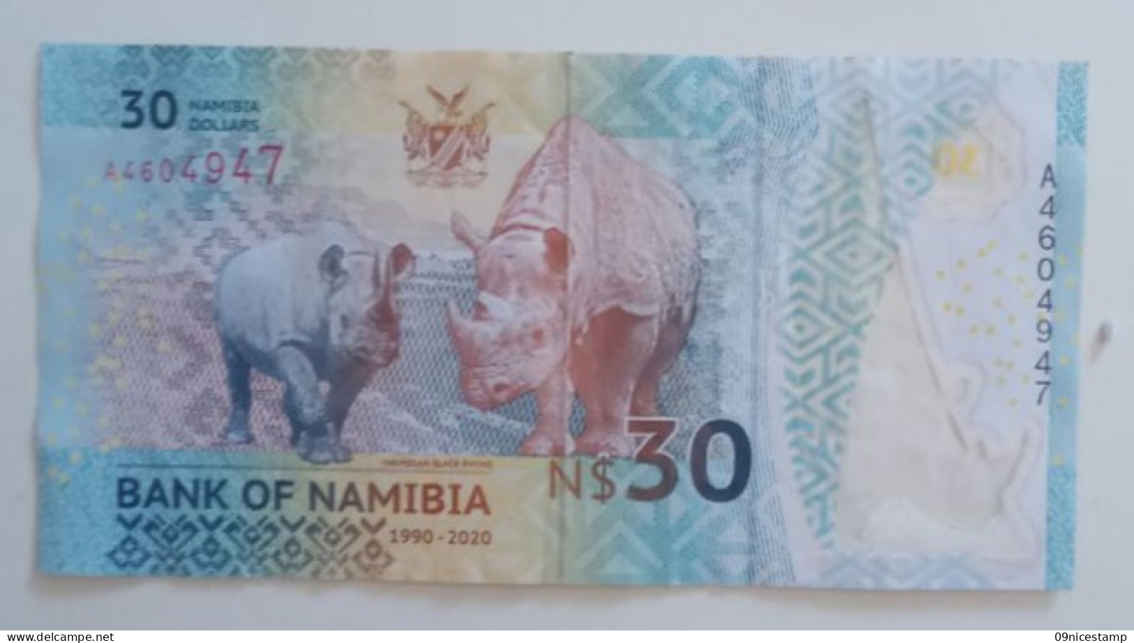 Namibia, Used; Polymer Banknote 30th Independence Anniversary - Namibie