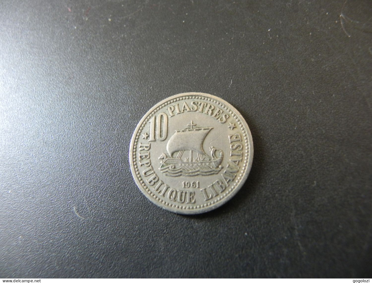 Liban 10 Piastres 1961 - Liban