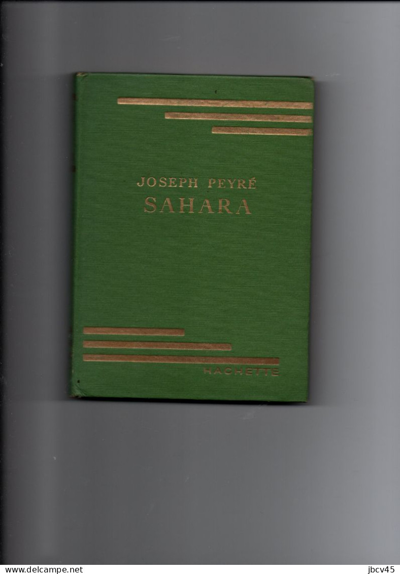 SAHARA  Joseph Peyre  Bibliotheque Verte 1955 - Aventura