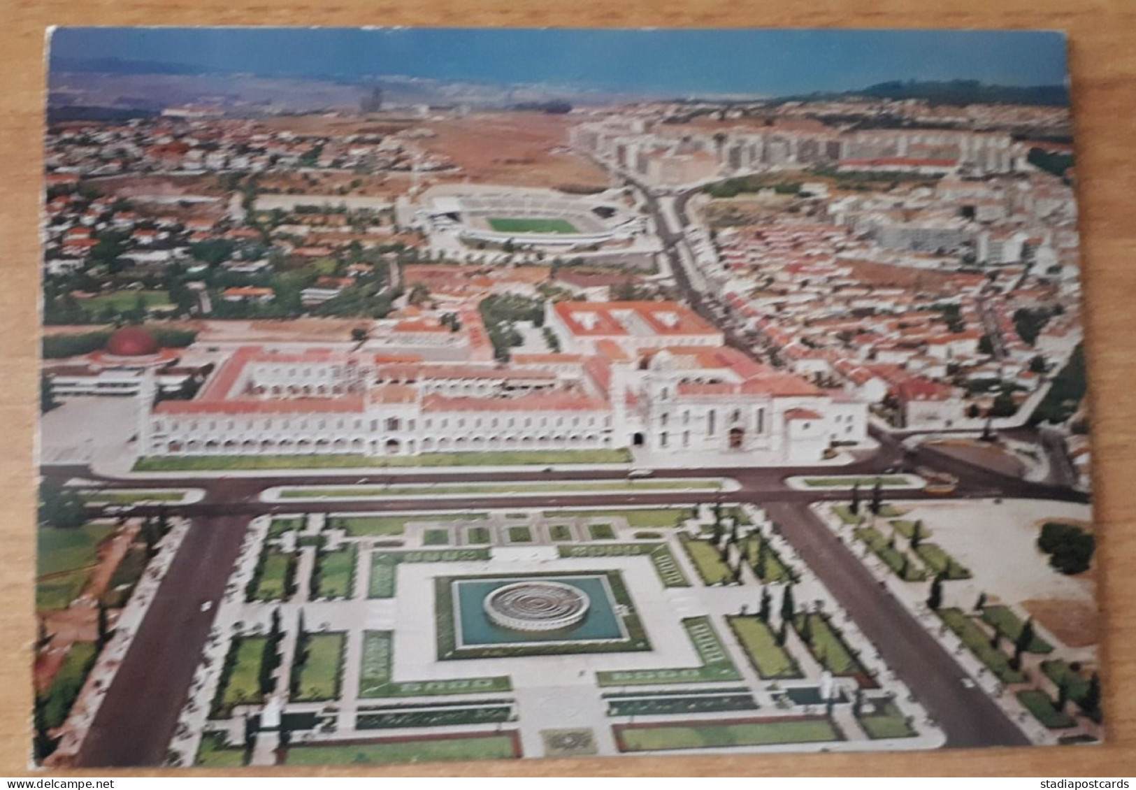 Lisbona Lisboa Restelo Belenenses Stadium Cartolina Stadio Postcard Stadion AK Carte Postale Stade Estadio - Calcio