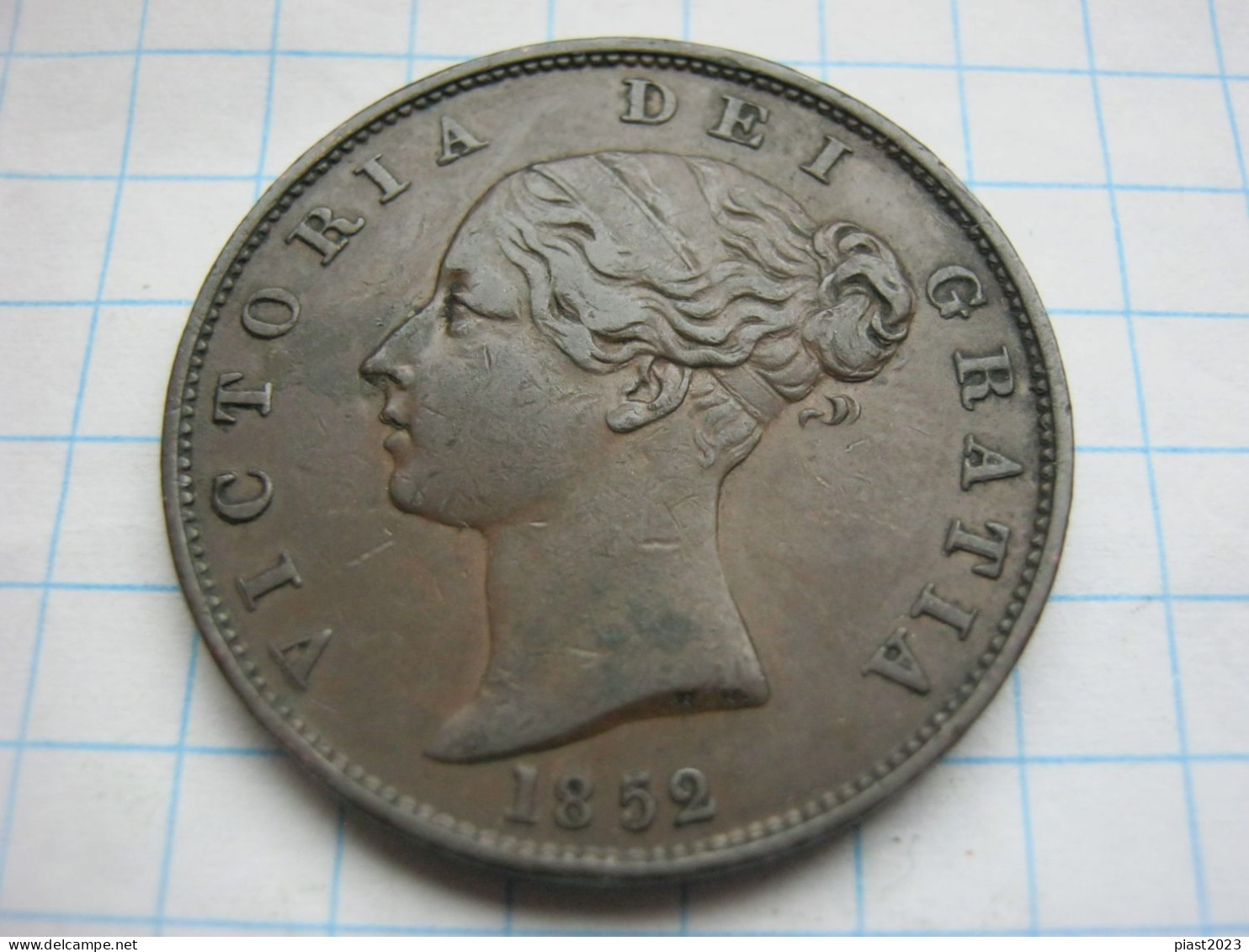 Great Britain 1/2 Penny 1852 - C. 1/2 Penny